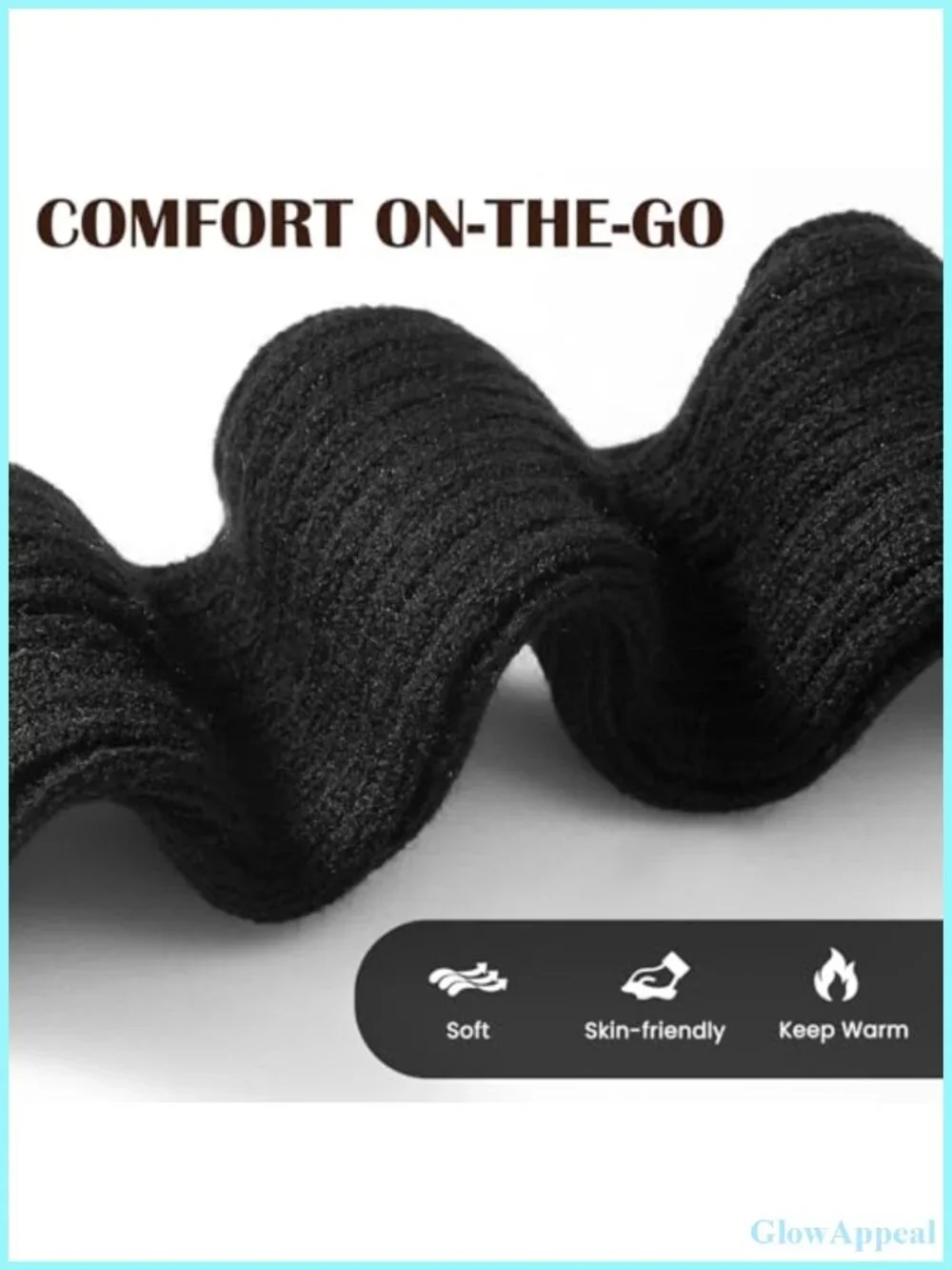 2 Pairs Long Stretchy Fingerless Gloves Arm Warmers with Thumb Hole